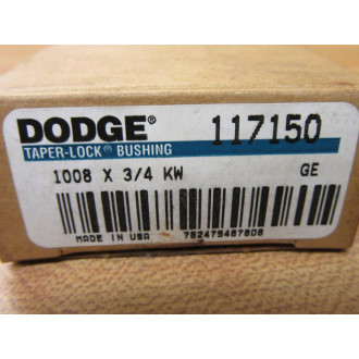 Dodge 117150 Bushing 1008 X 34 KW WO Set Screws