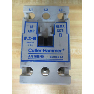 Cutler Hammer AN16BN0 Contactor Series A1 - Used