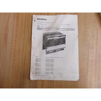 Siemens GWE 447023 Manual - New No Box