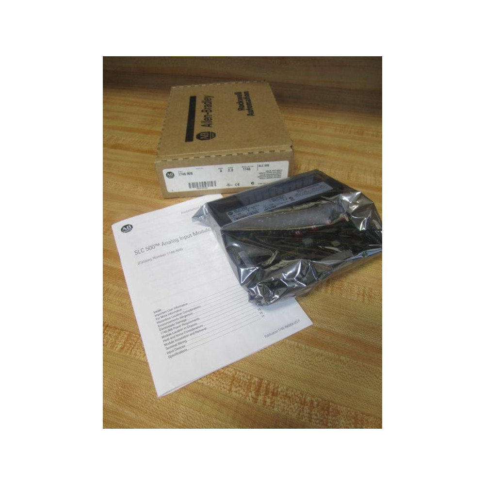 Allen Bradley 1746-NI8 SLC 500 Input Module 1746NI8