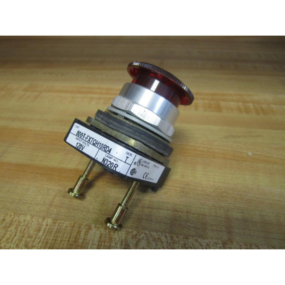 Allen Bradley 800T-FXTQH10RD4 Push Button 800TFXTQH10RD4 No Contact - New No Box