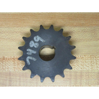 Tsubaki 40B16F-34 Sprocket 40B16F34 (Pack of 4) - New No Box
