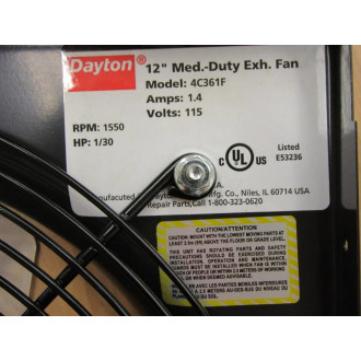 Dayton 4C361F Fan 4C361F