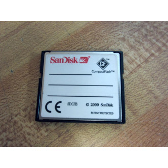 SanDisk SDCFB CompactFlash 128MB - Used
