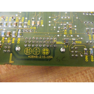 Allen Bradley 40846-216-51 Circuit Board 40846-215-05A - Parts Only