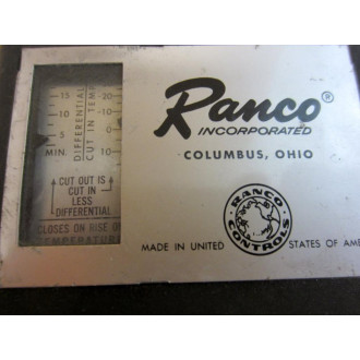 Ranco 010-1483 Low Pressure Control Switch O10-1483 - Used