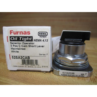 Furnas 52SA2CAB Siemens Selector Switch Series F
