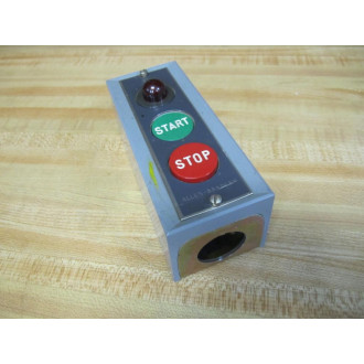 Allen Bradley 800S-2SAP 2 Button Station WIndicator 800S2SAP - Used