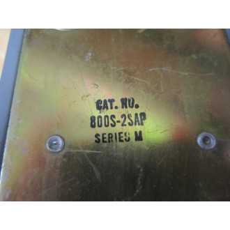 Allen Bradley 800S-2SAP 2 Button Station WIndicator 800S2SAP - Used