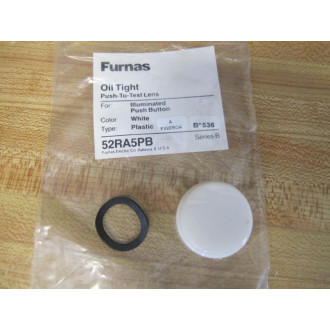 Siemens Furnas 52RA5PB White Plastic Lens