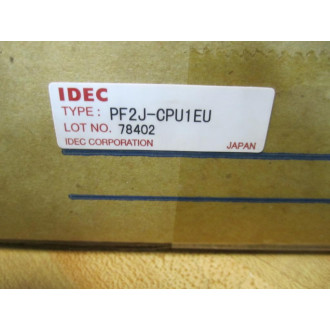 IDEC PF2J-CPU1EU FA-2J Junior Programmable Controller PF2JCPU1EU