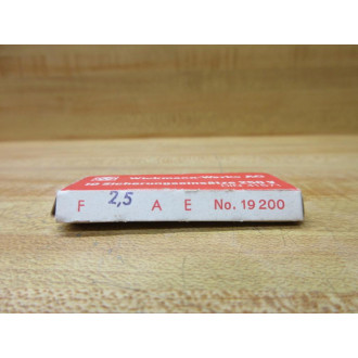 Wickmann-Werke F2.5250G Fuse19200 (Pack of 9)