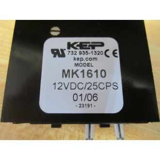 KEP MK1610 6 Digit CounterTotalizer 12VDC 25CPS - New No Box
