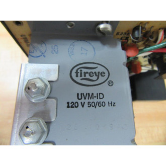 Fireye UVM-ID Flame Safety Amplifier UVM-1D - Used