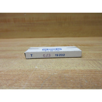 Wickmann-Werke T0.63250B Fuse 19202 Wirewound Element (Pack of 10)