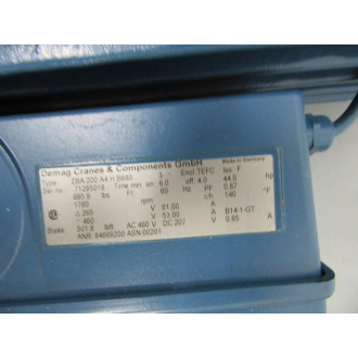 Demag ZBA 200 A4 HB680 Motor ZBA200A4HB680 - New No Box