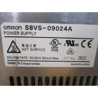 Omron S8VS-09024A Power Supply S8VS09024A - Used