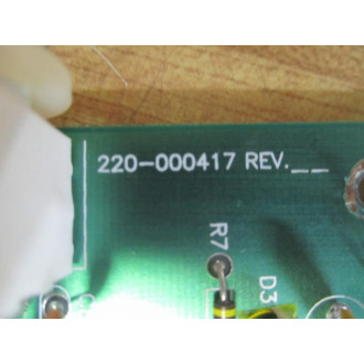 220-000417 Circuit Board 220000417 - Used