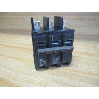 Siemens BQ3B060 ITE Circuit Breaker 60A 3P - Used
