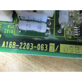 Fanuc A16B-2203-0637 Board A16B-2203-063709B - Parts Only