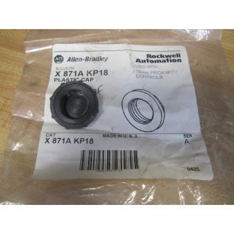 Allen Bradley X-871A-KP18 Plastic Cap X871AKP18 (Pack of 3)