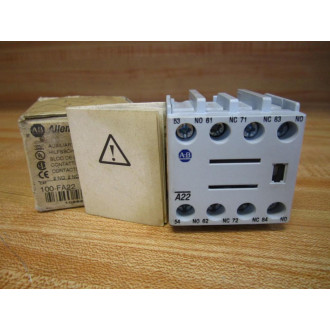 Allen Bradley 100-FA22 Contact Block 100FA22