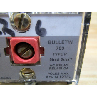 Allen Bradley 700-P800A1 Control Relay 700P800A1 Series D - Used
