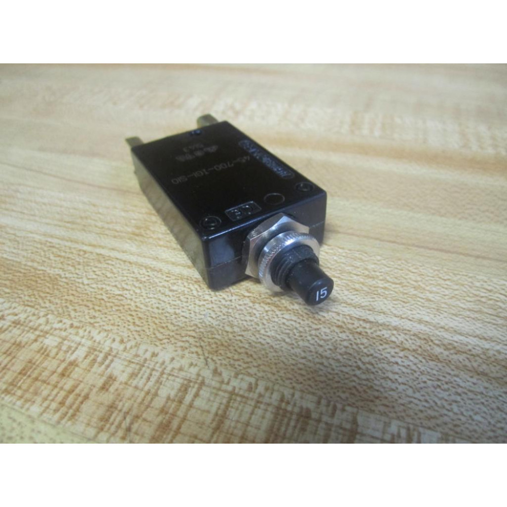 E-T-A 45-700-IG1-S10 Circuit Breaker 45700IG1S10 15 Amps - New No Box