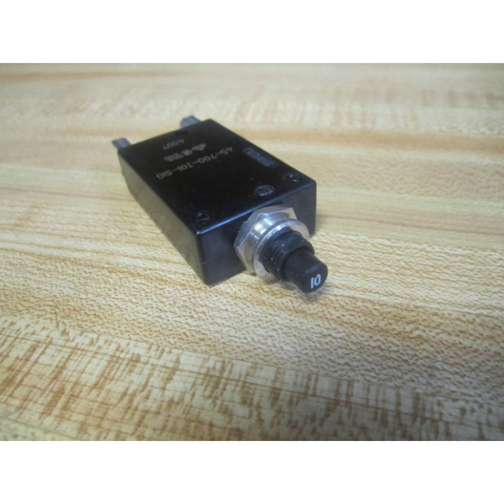 E-T-A 45-700-IG1-S10 Circuit Breaker 45700IG1S10 10 Amps - New No Box