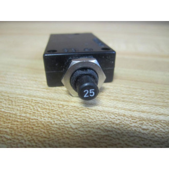 E-T-A 45-700-IG1-S10 Circuit Breaker 45700IG1S10 25 Amps - New No Box