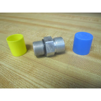 Parker 8-F5OLO-S Connector ORFS 8F5OLOS (Pack of 19) - New No Box