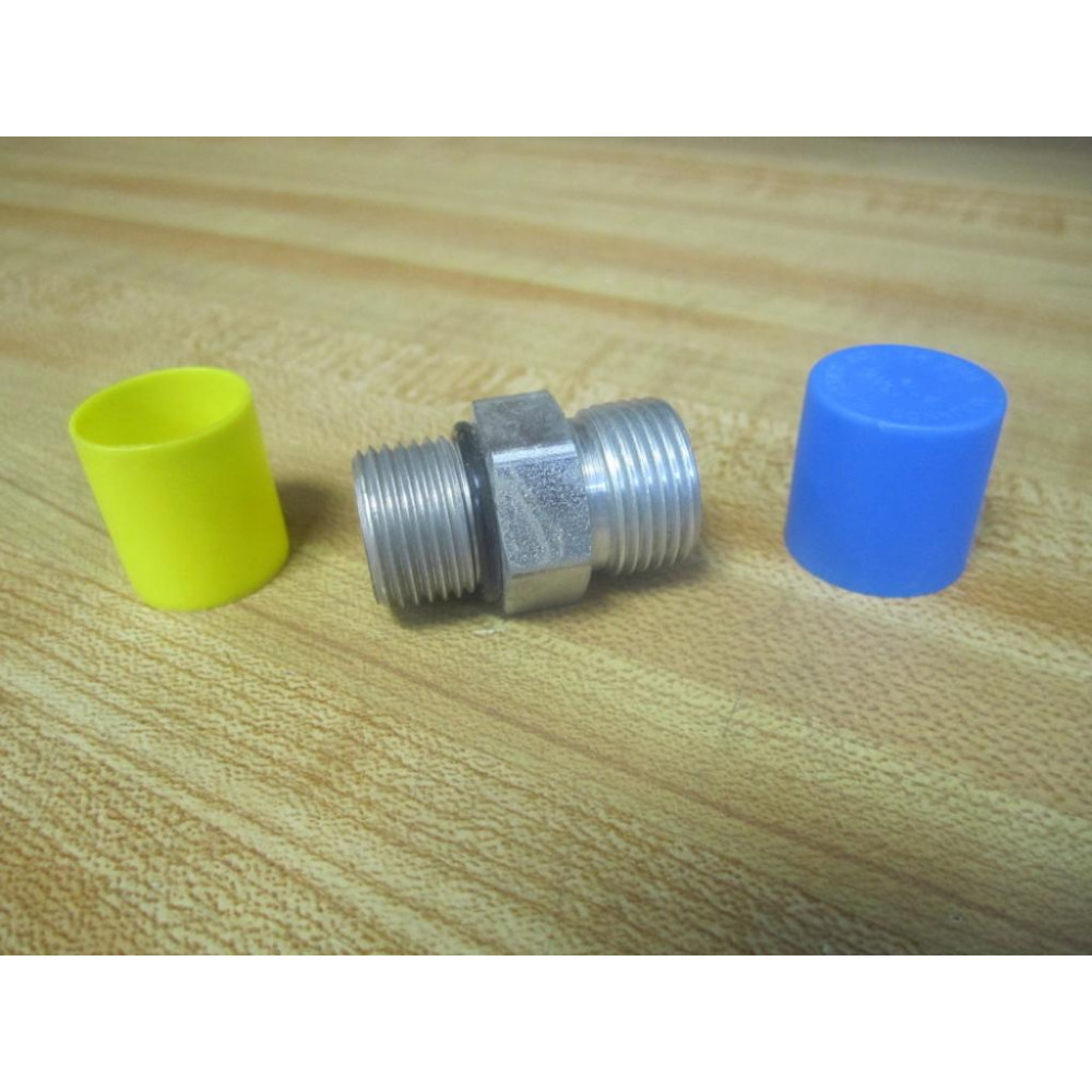 Parker 8-F5OLO-S Connector ORFS 8F5OLOS (Pack of 19) - New No Box