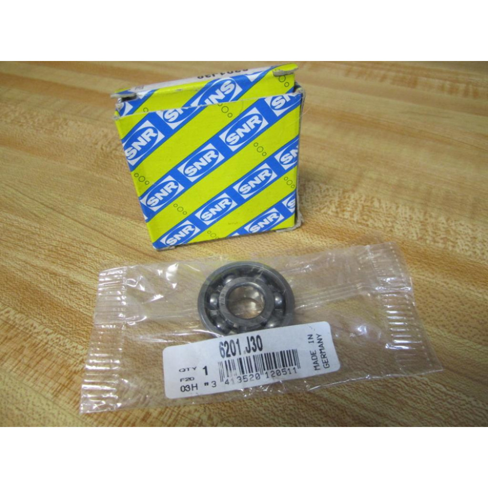 SNR 6201-J30 Deep Groove Ball Bearing 6201J30