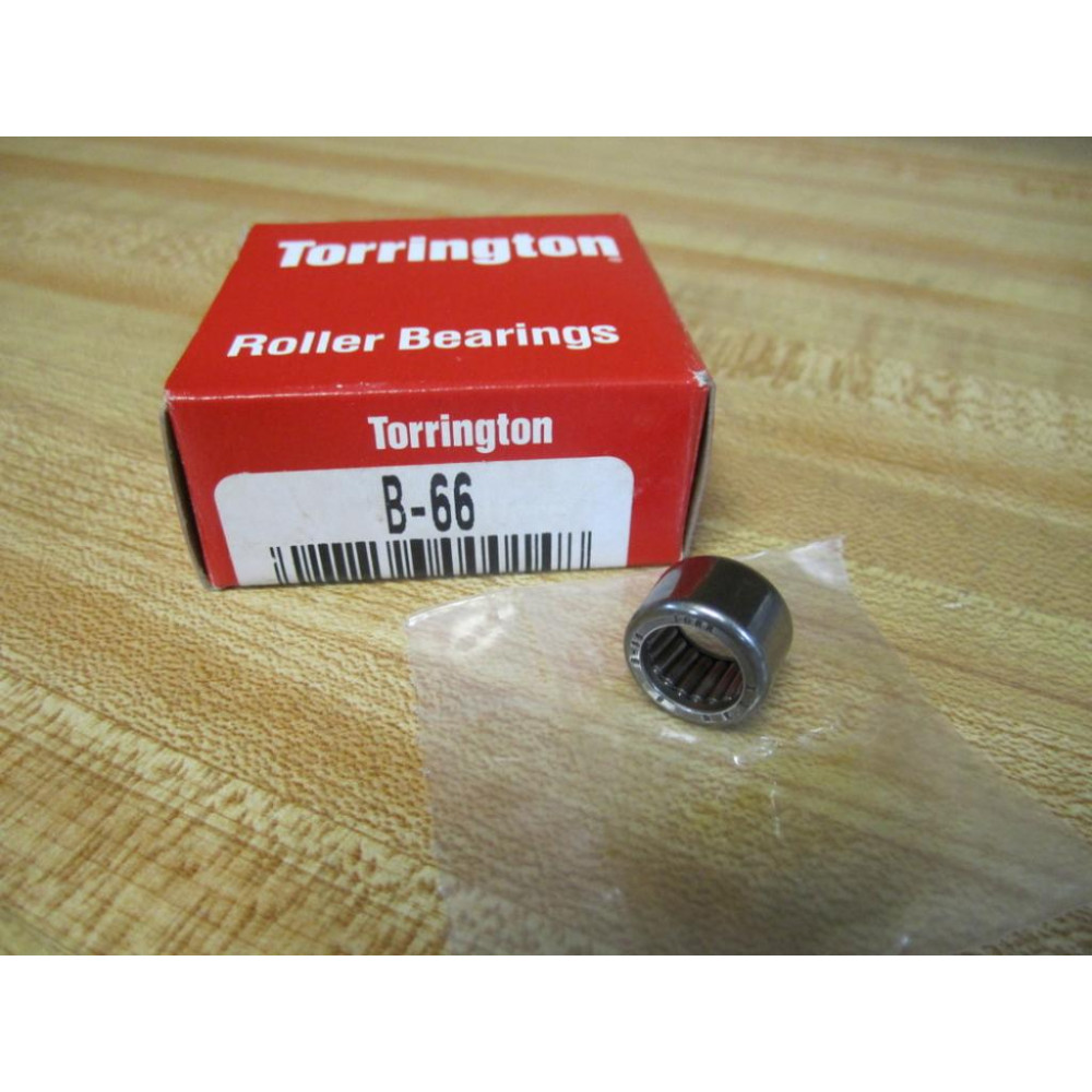 Torrington B-66 Drawn Cup Needle Roller Bearing B66 (Pack of 2)