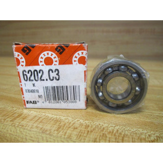 FAG 6202-C3 Deep Groove Ball Bearing 6202C3