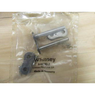 Whitney Renold 60-2 COT Chain Length: 10 Ft 160 Links