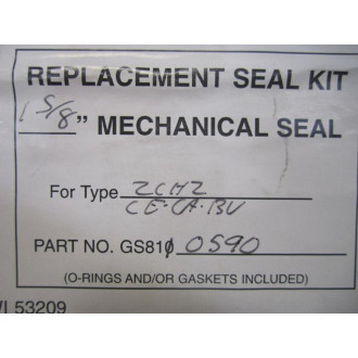 Ampco Pumps 68087 Replacement Seal Kit PUMPGS8110
