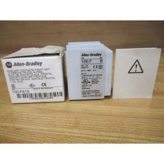 Allen Bradley 100F-A13 Auxiliary Contact 100FA13 Series B
