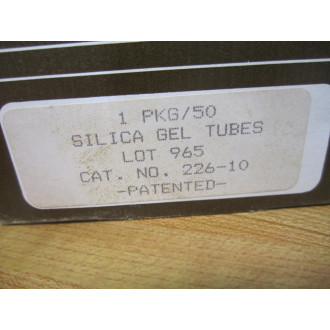 SKC 226-10 Silica Gel Tubes (Pack of 50)