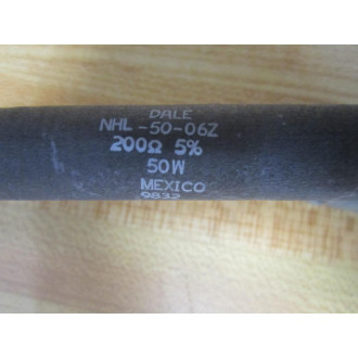 Dale NHL-50-06Z 200 Ohms 50W Resistor NHL5006Z2005J01 - New No Box