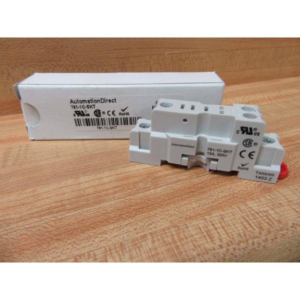 Automation Direct 781-1C-SKT Relay Socket 7811CSKT - New No Box