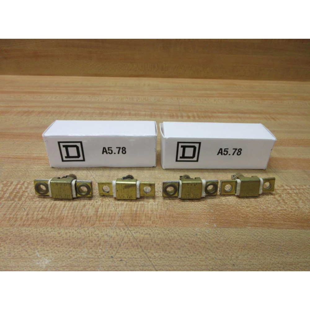 Square D A5.78 Overload Relay Heater A578 WOut Screws (Pack of 4)