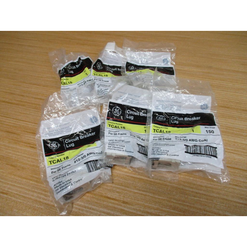 General Electric TCAL-18 Lug TCAL18 (Pack of 6)