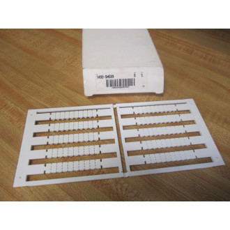 Allen Bradley 1492-SM5X9 Snap-In Marker Card 1492SM5X9 (Pack of 5)