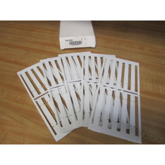 Allen Bradley 1492-SM5X9 Snap-In Marker Card 1492SM5X9 (Pack of 5)