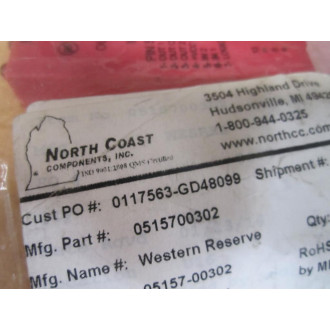 Western Reserve Controls 1781-0B5Q 17810B5Q Relay 1781OB5Q
