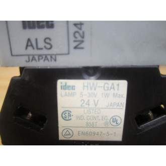 IDEC ALFS22211DN-G TWS Series Push Button ALFS22211DNG
