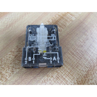Allen Bradley 800M-XA Contact Block 800MXA 150VAC Max (Pack of 6) - Used