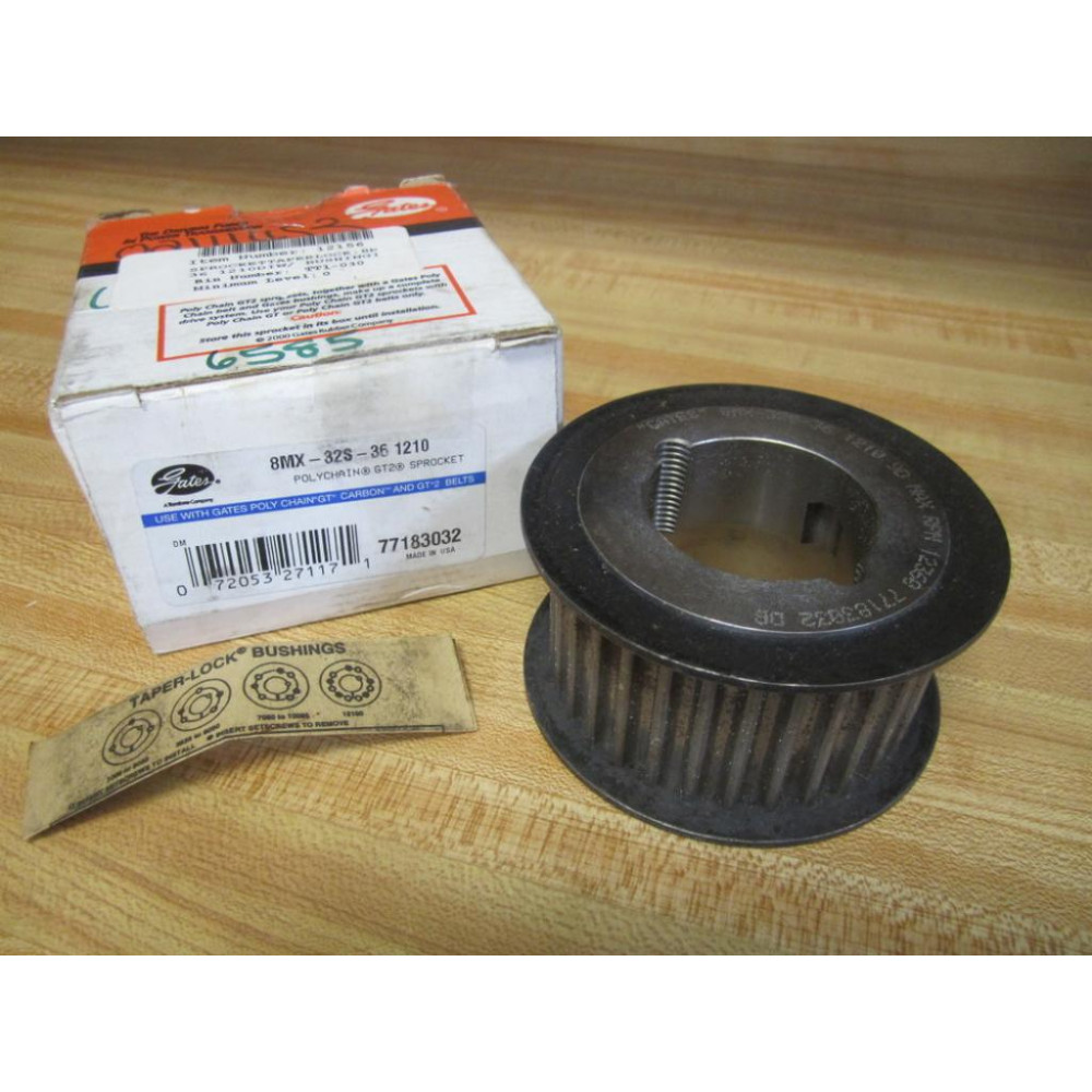 Gates 8MX-32S-36 Polychain GT2 Sprocket 8MX32S361210