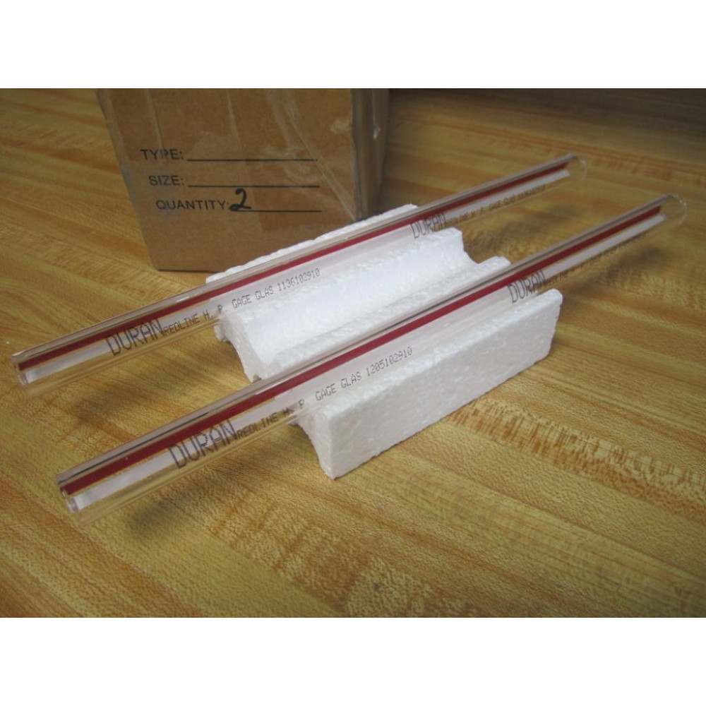 Duran 1205102910 Redline H.P. Gage Glass (Pack of 2)